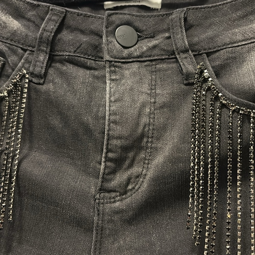 RFM NWT (Royalty for Me) Beaded Flare Jeans size 6. - Picture 9 of 16